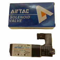 Airtac Solenoid Valve 4V110-06, 1/8 NPT, Single Solenoid, specify voltage