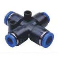 Airtac Union Reducer  Cross, NPZG Series, PBT thermoplastic housing, 3 sizes