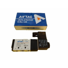 Airtac Solenoid Valve 4V210-06, 1/8NPT, Single Solenoid, specify voltage