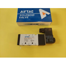 Airtac Solenoid Valve 4V310-10T, 3/8 NPT, Single Solenoid, specify voltage