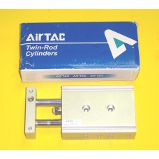 Airtac Cylinder TR20X20S, Compact Cylinder 20MM Bore X 20MM Stroke, Double Rod