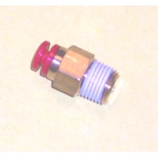 Fastek USA Male Connector, JPC1/8-N01, 1/8 NPT Thread to 1/8 tube